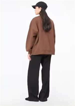 Iris heavy crewneck sweat Chestnut ROTATE